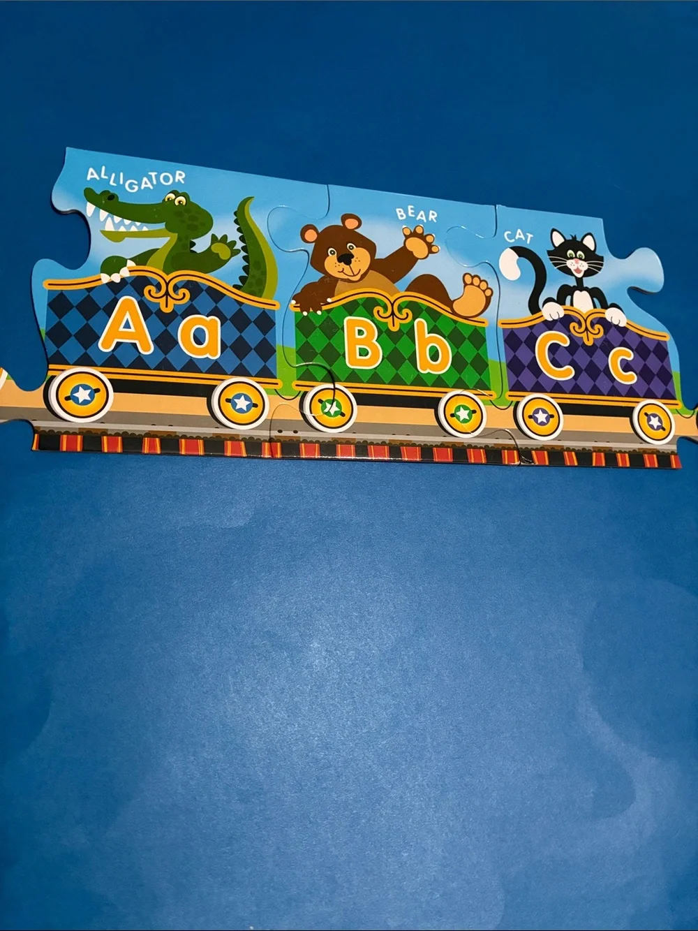 Melissa & Doug - ALPHABET EXPRESS FLOOR PUZZLE (27 pieces)